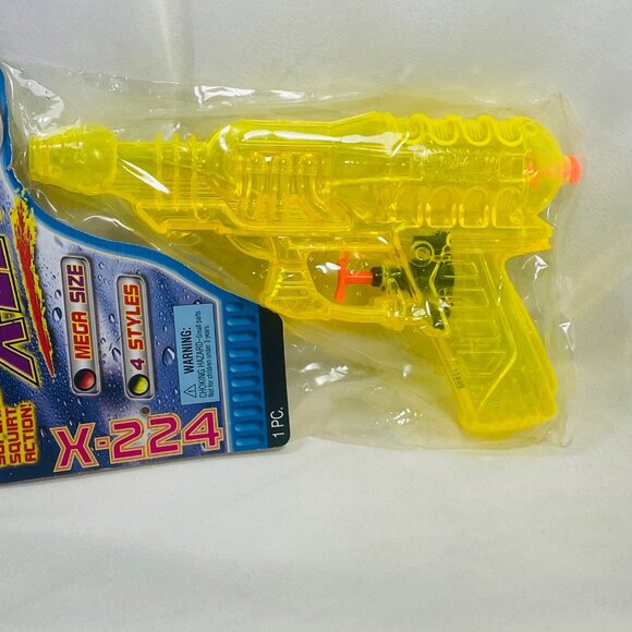 Splash Cyber Series X-224 Water Gun Toy 2010 Ju-Ru Yellow - Picture 4 of 9